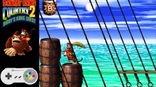 Donkey Kong Country 2 - Diddy's Kong Quest [#1] / Gangplank Galleon / ALL DK coins