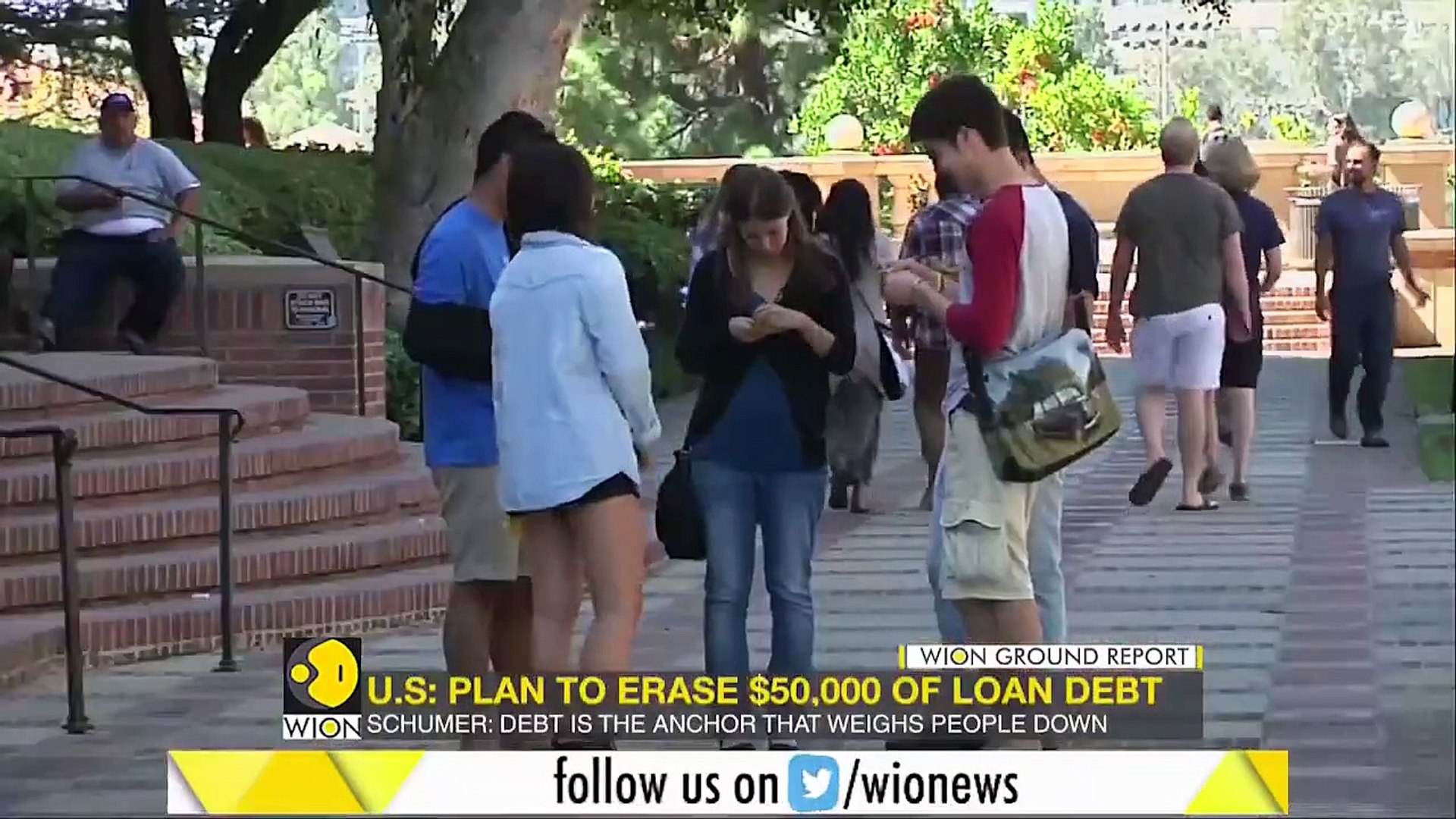 Democrats in U.S. plan $50,000 of student loan cancellation _ Joe Biden _ English News