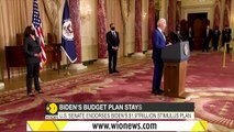 Senate passes $1.9 trillion COVID relief resolution _ Joe Biden _ U.S. _ English News