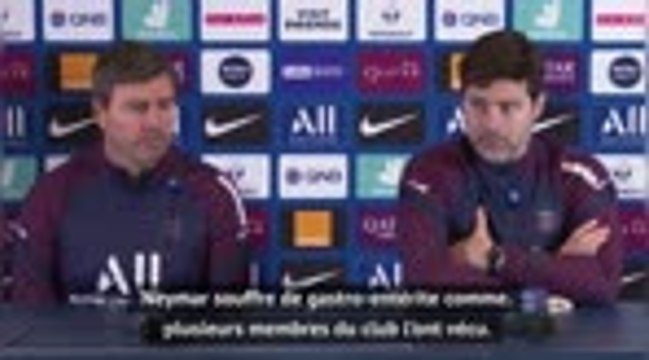 Classique - Pochettino : Neymar n'a pas pu s'entraîner