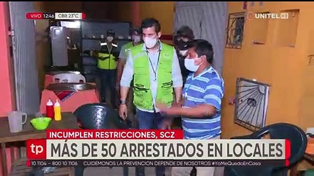 Al menos 50 personas arrestadas por incumplir las restricciones sanitarias