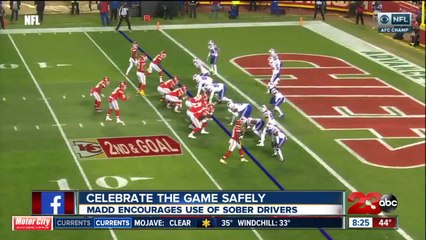 MADD encourages community to celebrate Super Bowl Sunday safely