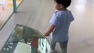 Small kid scared from artificial hole ll child funny ll taka tak