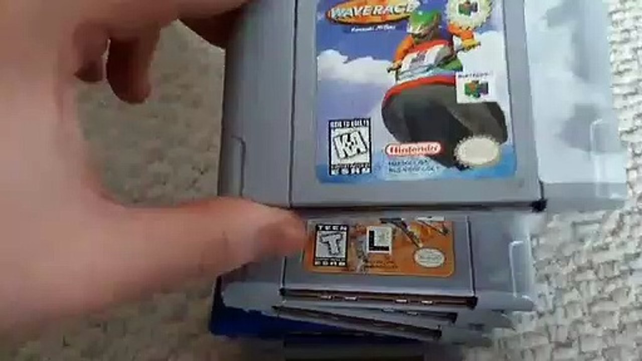 James W. Pickering shows his N64 collection!