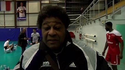 Le coach Eric Ngapeth pour sa première avec Nancy : victoire à Martigues Volley