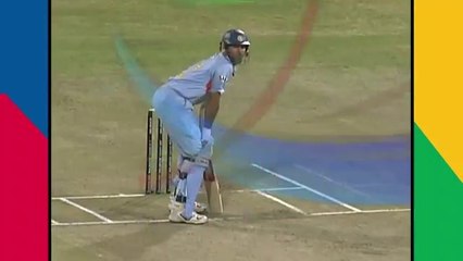Yuvraj Singh slams six sixes off Stuart Broad _ ENG v IND _ T20 World Cup 2007