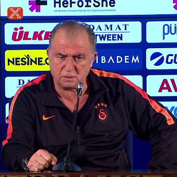 Fatih Terim: Tribünden küfürler kafirler!