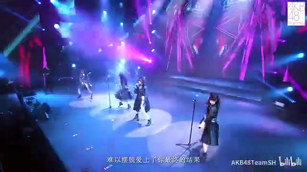 AKB48 Team SH第一届偶像嘉年华舞台精彩回顾合集 blue rose