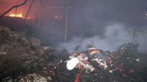 Massive blaze engulfs slums, godowns in Delhi's Okhla