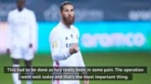 Madrid could not delay Ramos' operation any longer - Zidane