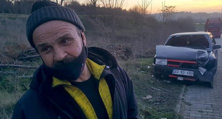 Kısıtlamada kaza yapan alkollü sürücü: Siz reklamcı mısınız?