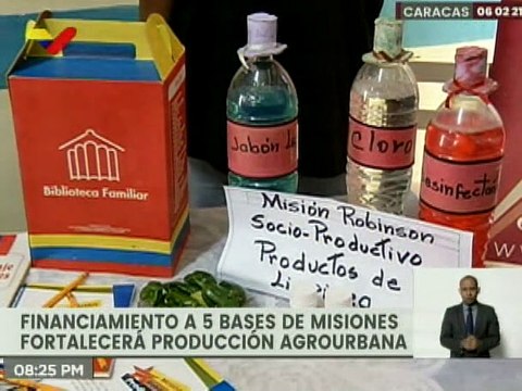 Gobierno entregó financiamientos a 5 espacios productivos en Bases de Misiones de la parroquia La Vega