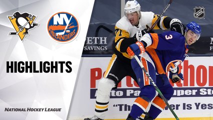 Penguins @ Islanders 2/6/21 | NHL Highlights