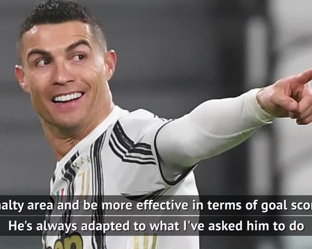 Pirlo delighted with Ronaldo's team ethic as Juve win again
