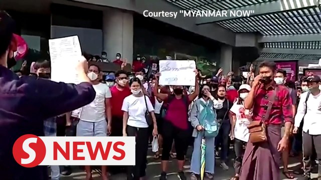 Tens of thousands rally against Myanmar coup