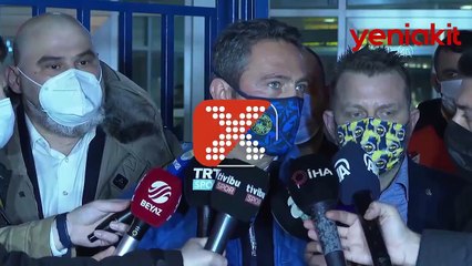 Ali Koç ile muhabir arasında gergin anlar!