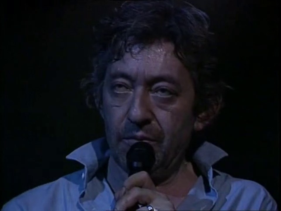 Serge Gainsbourg "Bonnie and Clyde" Casino de Paris - 1985