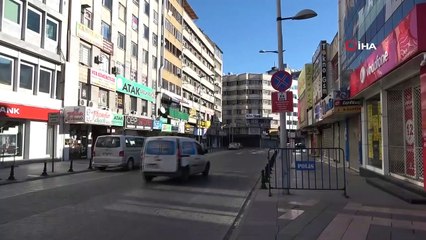 Gaziantep'te sokaklar sessizliğe büründü