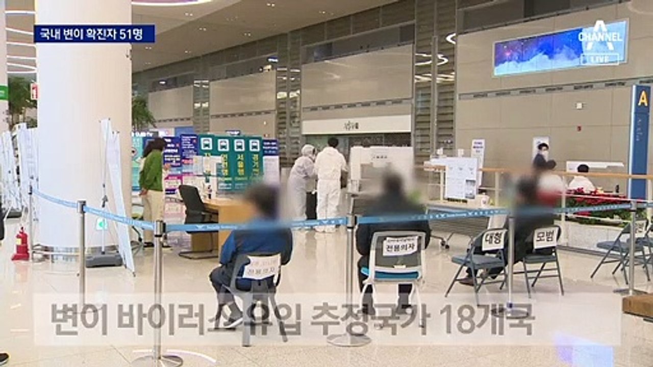 변이 바이러스 확진 51명…“해외 입국자 전수조사 시급”