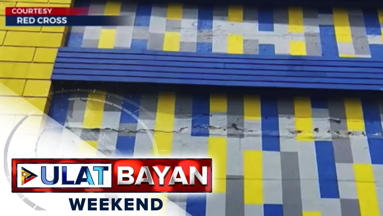 Mall sa Davao del Sur, nagtamo ng bitak matapos ang 6.1 magnitude na lindol