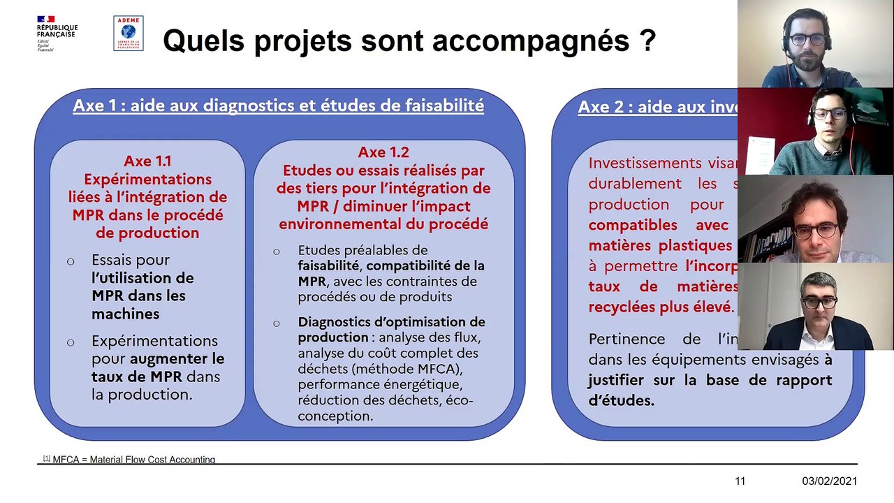 Webinaire de présentation du dispositif Orplast...