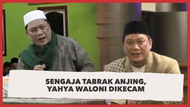 Ceramah Ustadz Yahya Waloni Sengaja Tabrak Anjing Sampai Pincang: Dikecam Warganet dan Ustadz