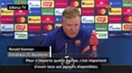 8es - Koeman : "Je n'ai peur de rien"