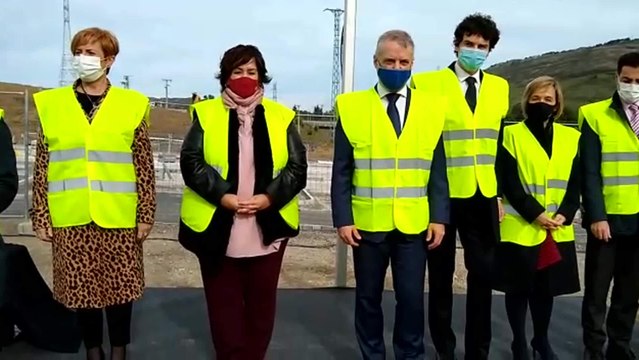 Urkullu coloca la primera piedra del Energy Intelligence Center