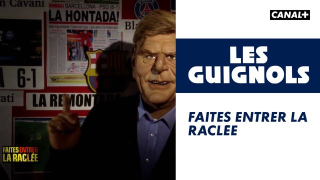 Faites entrer la raclée - Les Guignols - CANAL+