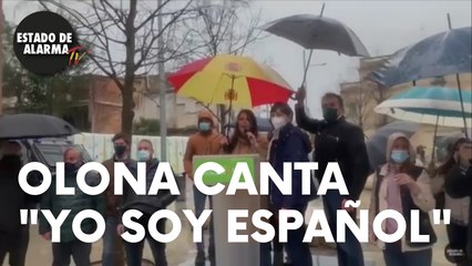 OLONA CANTA bajo una LLUVIA de PIEDRAS