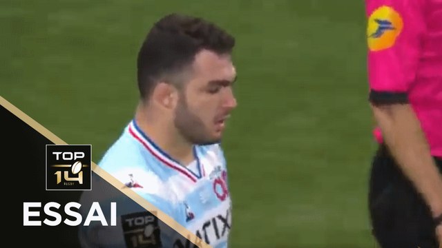 TOP 14 - Essai de Teddy BAUBIGNY (R92) - Racing 92 - La Rochelle - J14 - Saison 2020/2021