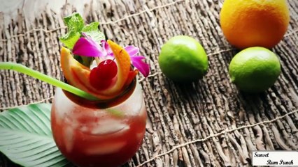 Sunset Rum Punch Recipe - Oh So Good!