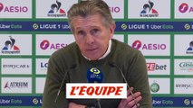 Puel : « Il fallait être costaud » - Foot - L1 - Saint-Etienne