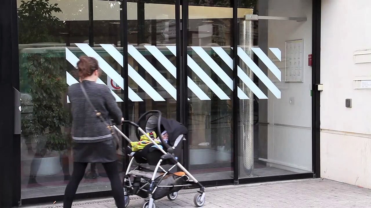 Patrice Hamel : CINETIQUE N°3 (2007), Version n°1 (2012) : oeuvre pérenne, Médiathèque Persépolis, Ville de Saint-Ouen