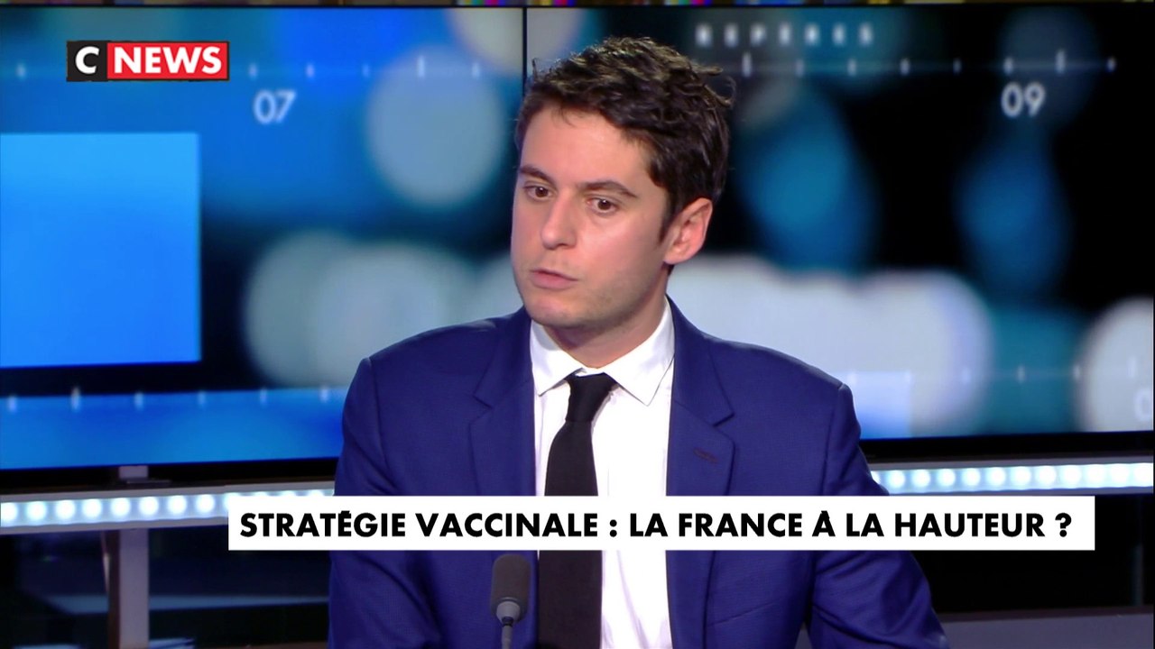 Gabriel Attal : « Notre objectif reste d'avoir vacciné d'ici à l'été au moins les 15 millions de Français les plus vulnérables »