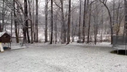 Wintry weather hits North Carolina