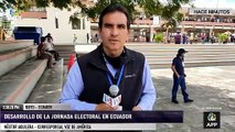 Desde Quito - Desarrollo de la jornada electoral en Ecuador