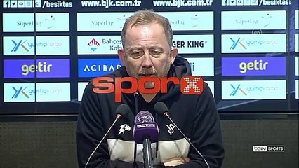 Sergen Yalçın: "Biz VAR'la çok ilgilenmiyoruz"