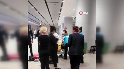 İstanbul Havalimanı’nda bir yolcu doğum yaptı