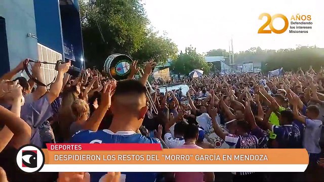 Despidieron los restos del Morro García en Mendoza