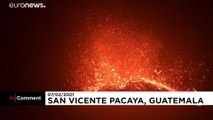 شاهد: غواتيمالا في حالة تأهب استعدادا لثوران بركان باكايا