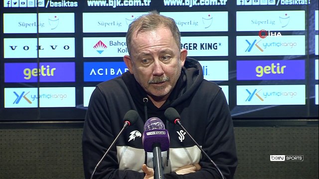 Sergen Yalçın: “Mücadeleyi de savaşı da bırakmayacağız”