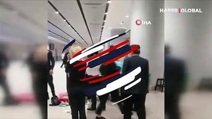 St. Petersburg seferi ile İstanbul Havalimanı'na gelen yolcu doğum yaptı