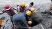 Equipas conseguem resgatar algumas pessoas depois do colapso de glaciar