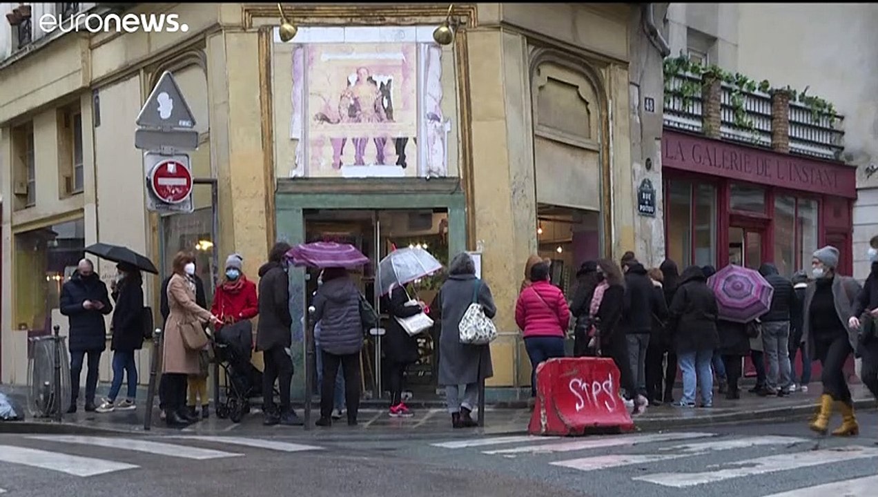 Corrida às galerias de arte em França