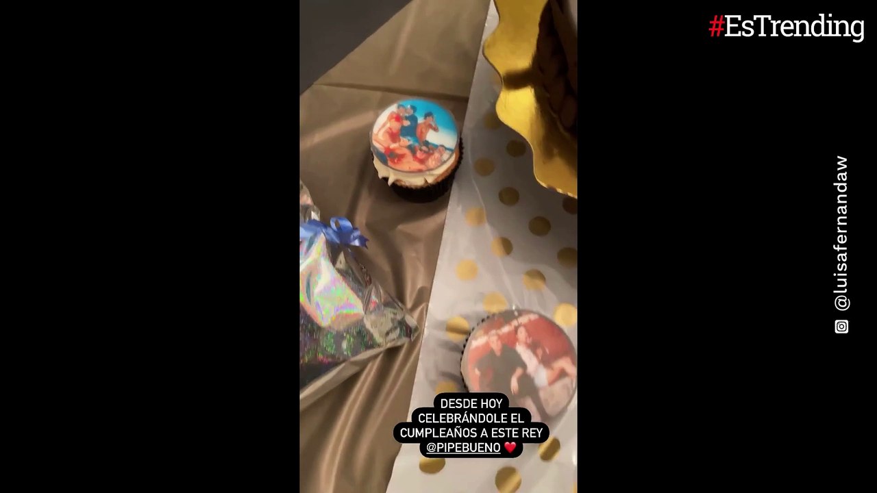 "Celebrando a este rey": así festejó Luisa Fernanda W el cumpleaños de Pipe Bueno