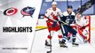Hurricanes @ Blue Jackets 2/7/21 | NHL Highlights