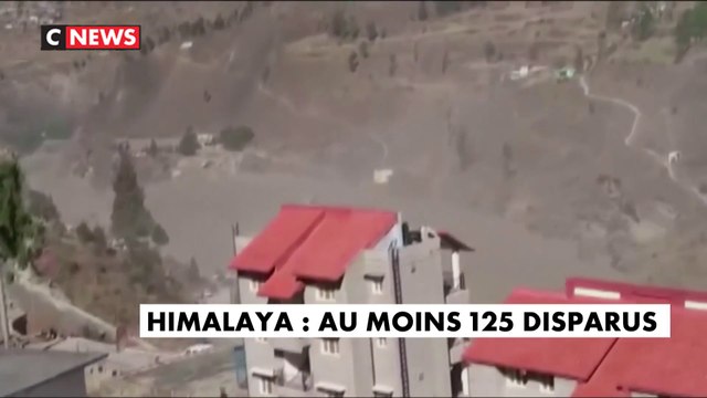 Himalaya : au moins 125 disparus après la rupture d'un glacier