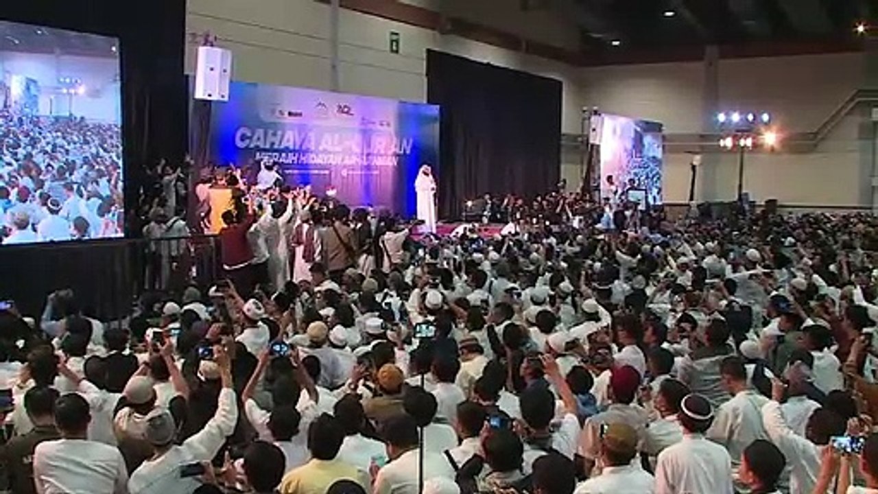 قلبي محمد ﷺ مشاري راشد العفاسي  حفل إندونيسيا #indonesia