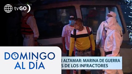 Fiesta COVID en altamar: Marina de Guerra tras los pasos de los infractores | Domingo Al Día